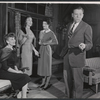 Elizabeth Wilson, Sylvia Daneel, Kaye Lyder and Tom Ewell in the stage production Tunnel of Love