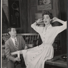 Johnny Carson and Marsha Hunt in the stage production Tunnel of Love