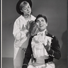 Margaret Phillips and Douglass Watson in the American Shakespeare Festival stage production Twelfth Night
