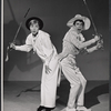 Margaret Phillips and William Hickey in the American Shakespeare Festival stage production Twelfth Night