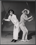 Margaret Phillips and William Hickey in the American Shakespeare Festival stage production Twelfth Night