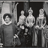 Joan Darling and Patricia Peardon [left] and unidentified others in the 1965 American Shakespeare Festival production of Twelfth Night