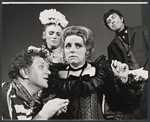 Charles Durning, Jennifer Darling, Sasha Von Scherler and Robert Ronan in the 1969 New York Shakespeare production of Twelfth Night