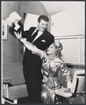 Robert Preston and Binnie Barnes in the 1950 revival of the stage production Twentieth Century