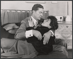 Dana Andrews and Anne Bancroft in the stage production Two for the Seesaw
