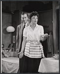 Jeffrey Lynn and Ruth Roman in the National tour of the stage production Two for the Seesaw