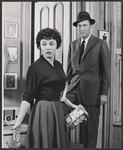 Ruth Roman and Jeffrey Lynn in the National tour of the stage production Two for the Seesaw