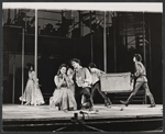 Carla Pinza and Raul Julia in the stage production Two Gentlemen of Verona