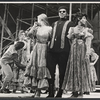 Norman Matlock and ensemble in the stage production Two Gentlemen of Verona