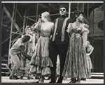 Norman Matlock and ensemble in the stage production Two Gentlemen of Verona