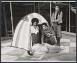 Edith Diaz, Jonelle Allen, Clifton Davis and Larry Kert in the touring stage production Two Gentlemen of Verona