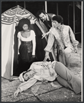 Marion Ramsey, Jill O'Hara, Larry Marshall and Larry Kert in the touring stage production Two Gentlemen of Verona