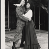 Alvin Ing and Marion Ramsey in the touring stage production Two Gentlemen of Verona