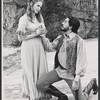 Louise Shaffer and Carlos Cestero in publicity for the stage production Two Gentlemen of Verona
