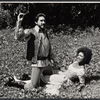Carlos Cestero and Rozaa Wortham in publicity for the stage production Two Gentlemen of Verona