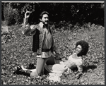 Carlos Cestero and Rozaa Wortham in publicity for the stage production Two Gentlemen of Verona