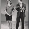 Janet Ward and Milt Kamen in the stage production The Typists [and] the Tiger