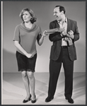 Janet Ward and Milt Kamen in the stage production The Typists [and] the Tiger