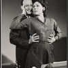 Milt Kamen and Janet Ward in the stage production The Typists [and] the Tiger