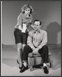 Janet Ward and Milt Kamen in the stage production The Typists [and] the Tiger