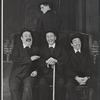 Zero Mostel [seated at left] and unidentified others in the 1958 Off-Broadway production of Ulysses in Nighttown