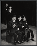 Zero Mostel [seated at left] and unidentified others in the 1974 Broadway production of Ulysses in Nighttown