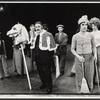 Zero Mostel [standing at center] and unidentified others in the 1974 Broadway production of Ulysses in Nighttown