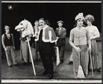 Zero Mostel [standing at center] and unidentified others in the 1974 Broadway production of Ulysses in Nighttown