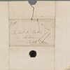 Autograph letter signed to Reverend Richard Wallis, 27 November 1818