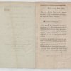Gouy, Louis-Marthe de, to the President of the French National Assembly, Paris. "Idées sommaires sur la restauration de St. Domingue, présentées à la nation, au Roi et à la colonie