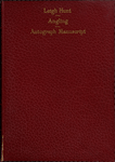 Holograph essay (fragment), "Angling," 15 or 16 November 1819