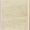 Letter to Captain William Fenwick, Royal Engineers, Halifax, Nova Scotia