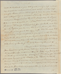Letter to Captain William Fenwick, Royal Engineers, Halifax, Nova Scotia