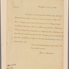 Letter to [Bushrod Washington, Washington, D. C.?]