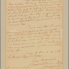 Letter to Governor [George] Clinton, Kingston [N.Y.]