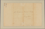 Letter to Governor [George] Clinton, Kingston [N.Y.]