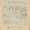 Letter to Col. Benjamin Walker, New York