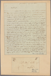 Letter to Col. Benjamin Walker, New York