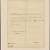 Letter to [Horatio] Gates