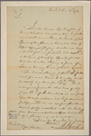 Letter to Governor [George] Clinton