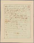 Letter to John Caughan