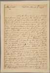 Letter to [Lord Stirling, New Jersey.]