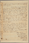 Letter to [Lord Stirling, New Jersey.]