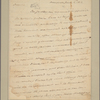 Letter to Abraham Van Vechten, Albany