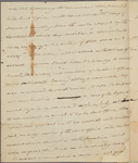 Letter to Abraham Van Vechten, Albany