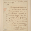 Letter to George Simpson [Cashier of the Bank of the United States, Philadelphia]