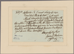 Letter to -- --