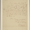 Letter to Richard Varrick, Mayor of the City of New York