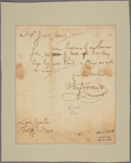 Letter to Messrs. Jones and Stevens