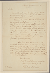 Letter to General [Horatio] Gates [New York]